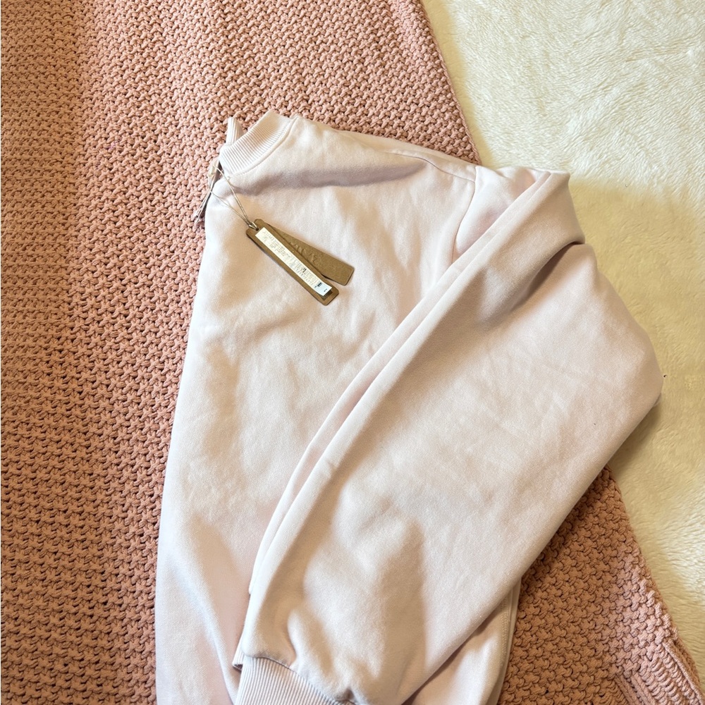 Skims light pink crewneck